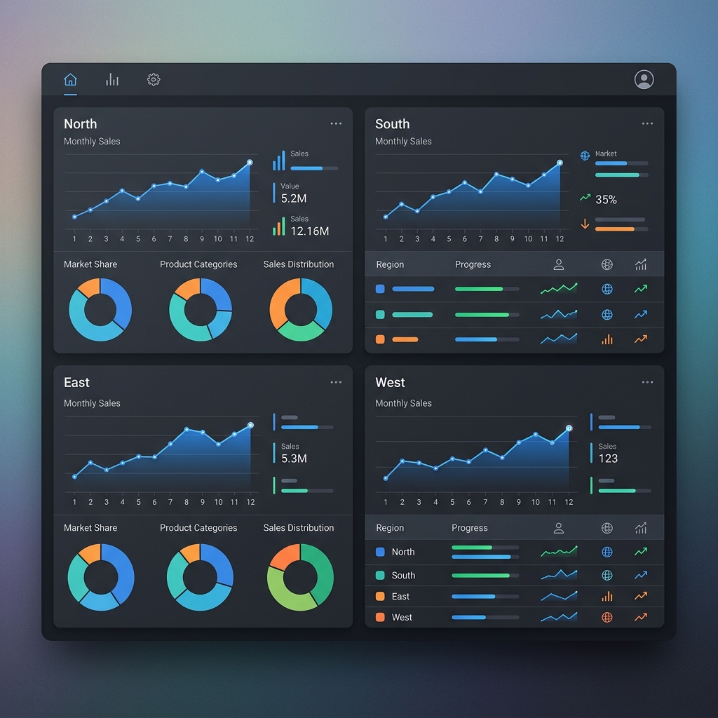 Sales Operations Excel Dashboard
